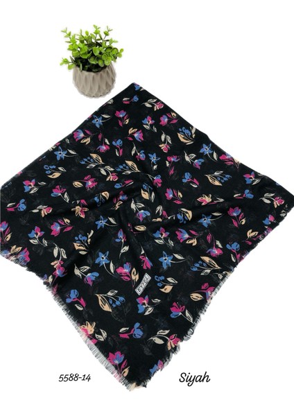 5588 Flamlı Pamuk Eşarp