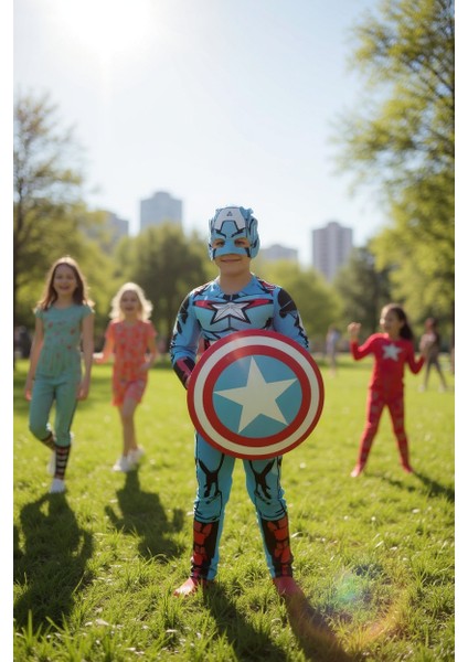 Kaslı Karakter Kostümü Kas Içleri Elyaf Dolgulu