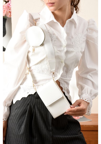 Lüks Çapraz Askılı Kolon Kemer Detaylı Mini Cüzdan Tasarımlı Çanta fiyatları