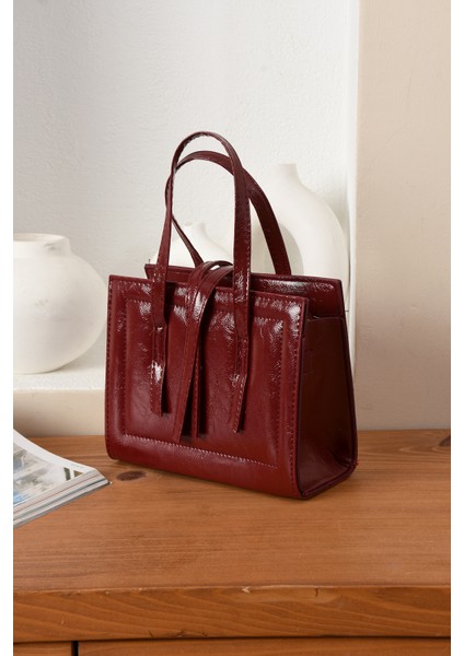 Lüks Reyhani Kutu Çapraz Askılı El ve Omuz Çantası