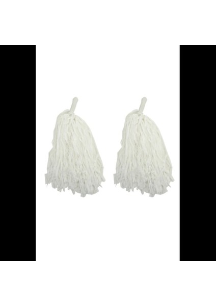 Beyaz Renk Gösteri Ponponu