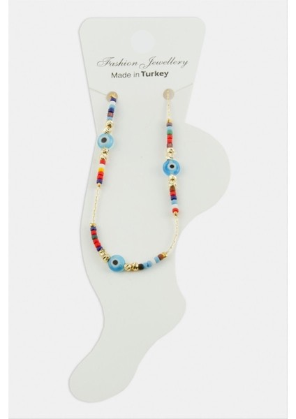 Wizard Nazar Miyoki Boncuk Halhal-Renkli