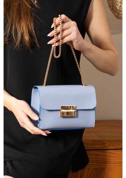 Kadın Çapraz Zincir Askılı Omuz Çantası modelleri