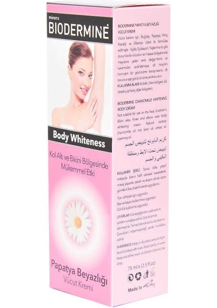 Beyazlığı - Vücut Kremi 75 ml modelleri