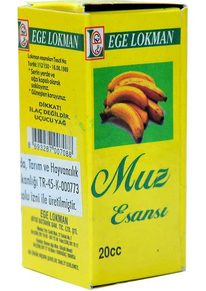 Muz Yağı Muz Esansı 20 cc modelleri