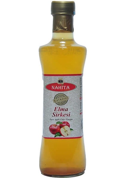 Elma Sirkesi Doğal Katkısız Cam Şişe 500 ml
