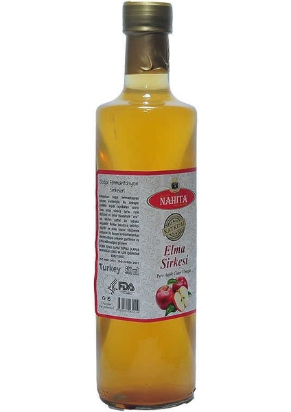 Elma Sirkesi Doğal Katkısız Cam Şişe 500 ml fiyatları