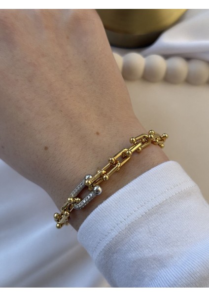 Çift Renk Tasarım Tıffany Bileklik