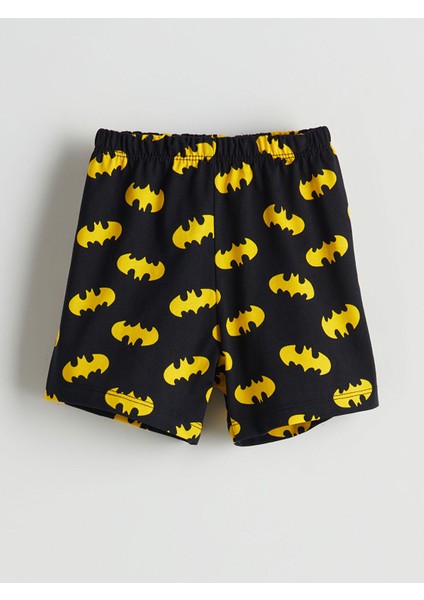 Yeni Sezon Batman Baskılı Erkek Bebek Pijama Alt
