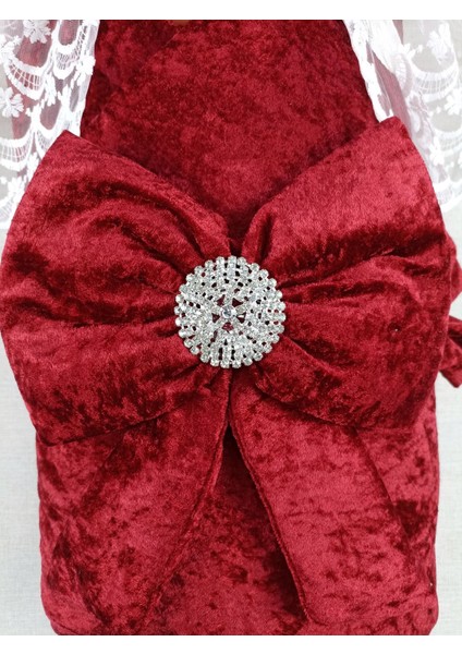 Yenidoğan Saray Kadife Taç Nakışlı Inci Fiyonklu Dantel Duvak Trilüks Kundak Bebek Battaniye fırsatları