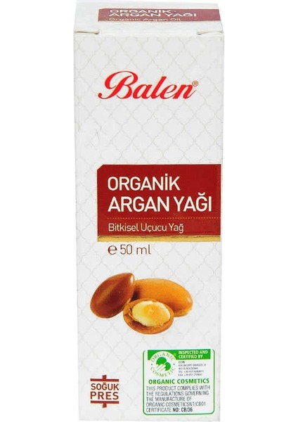 Argan Yağı Organik Soğuk Pres 50 ml Cam Şişe fiyatları
