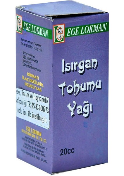 Isırgan Tohumu Yağı 20 cc modelleri