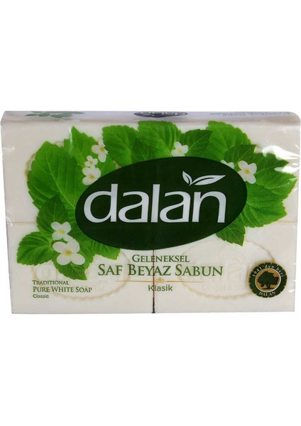 Saf Beyaz Klasik Sabun 150 gr x 4 Adetli