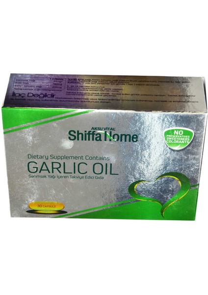 Shiffa Home Sarımsak Yağı Yumuşak 30 Kapsül fiyatları
