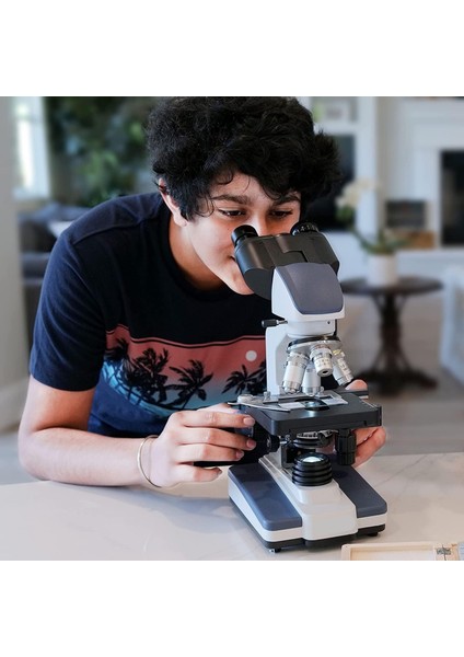 2500X Büyütmeli 5mp USB Kamera Destekli Binoküler Dijital Biyolojik Mikroskop – LED Işıklı, Laboratuvar Tipi indirimleri