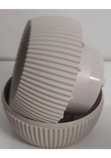 Mercan Saksı 2 Numara 0,35 Litre Su Hazneli Dekoratif Kaktüs Sukulent Saksı 11,8x9,2 cm modelleri