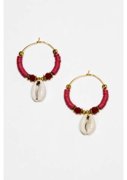 Deniz Kabuklu Etnik Otantik Küpe