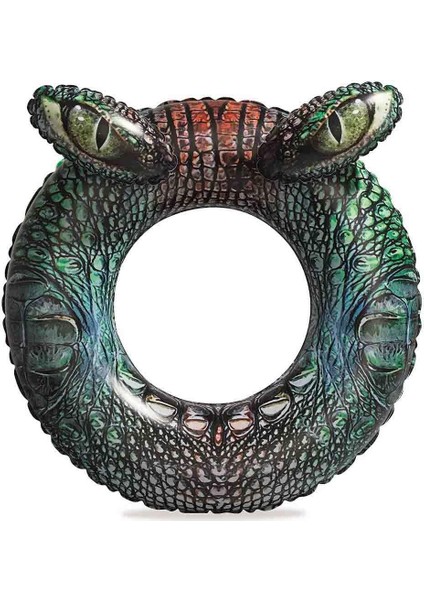 Gerçekçi Timsah &amp; Kaplan Simit modelleri