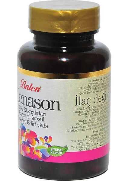 Menason Sel Karışım 60 Kapsül modelleri