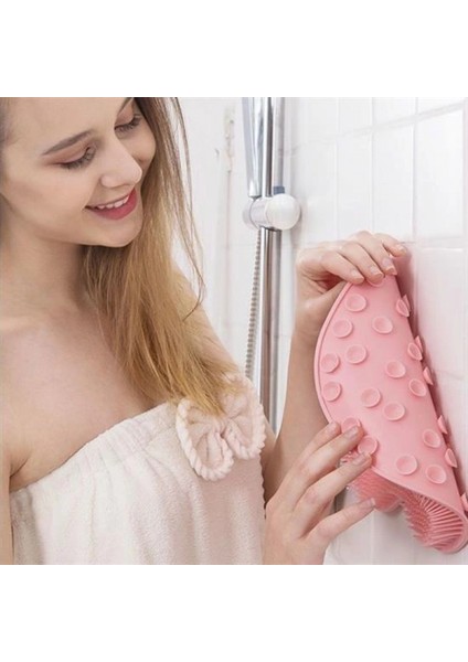 Çok Amaçlı Esnek Yumuşak Banyo El Ayak Vücut Plastik Duş Matı Plastik Banyo Matı (4887) indirimleri