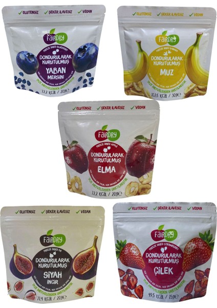 6byfairdry - Freeze Dried Dondurularak Kurutulmuş, Katkısız, Meyve Kurusu fiyatları