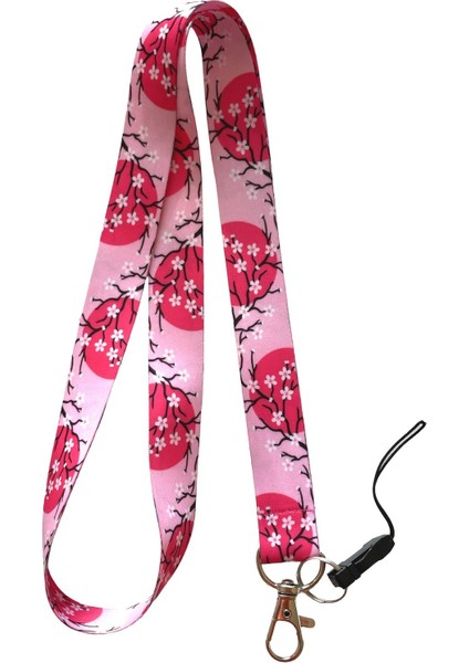 Japon Çiçeği Sakura Boyun Askı Ipi Telefon Askısı fiyatları