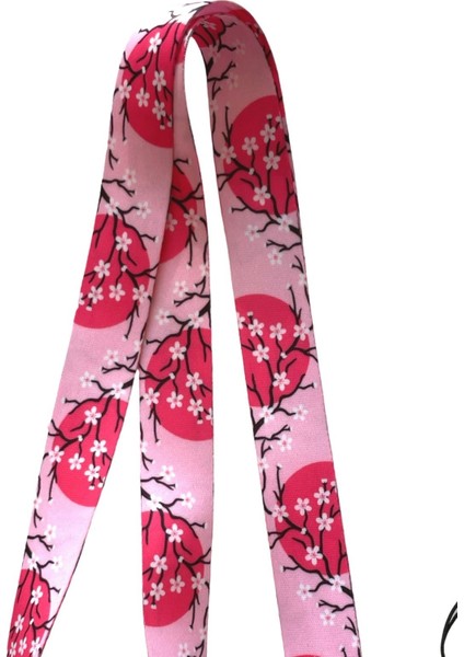 Japon Çiçeği Sakura Boyun Askı Ipi Telefon Askısı indirimleri