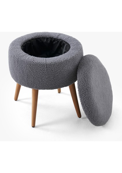 Teddy Bench ve Puff Seti Gri indirimleri