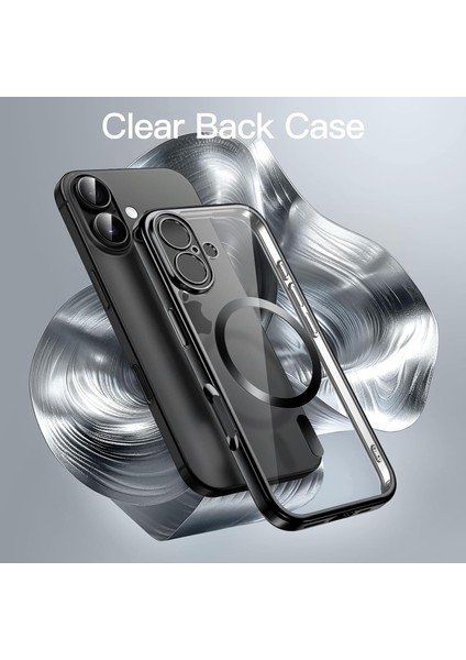 Apple iPhone 17 Kılıf Magsafe Wirelles Şarj Destekli Parlak Renkli Kenarlı Arkası Şeffaf Silikon fırsatları