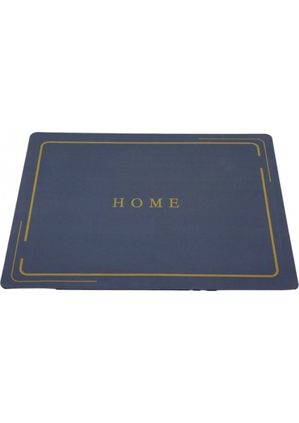 Mat Renkler 40X49.5CM Su Emici Sihirli Banyo Paspası Mat Pvc - Elastik (4887)