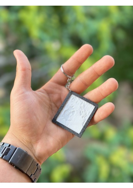 ORJIN3D Fotoğraflı Anahtarlık