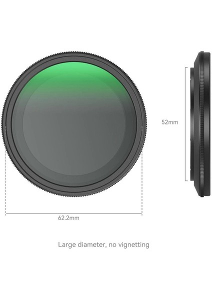4215 (1-5 Stop) Manyetik Vnd Filtre ND2-ND32 52MM fiyatları