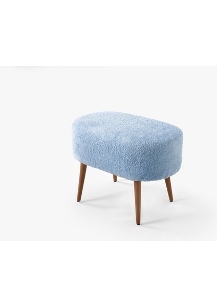 Teddy Bench ve Puff Seti Bebek Mavisi