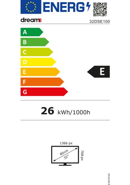 32DSE100 32" 82 Ekran Uydu Alıcılı Smart Wifi HD LED TV indirimleri