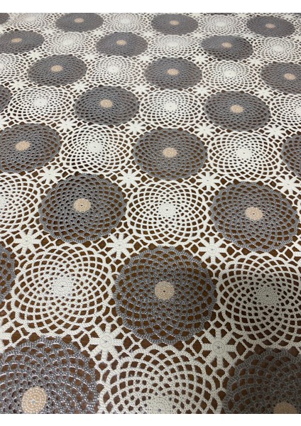 Hasır Lüx Çift Renk Pvc Kaplamalı Silinebilir Masa Örtüsü Su Geçirmez Şeffaf Muşamba Masa 137 cm modelleri