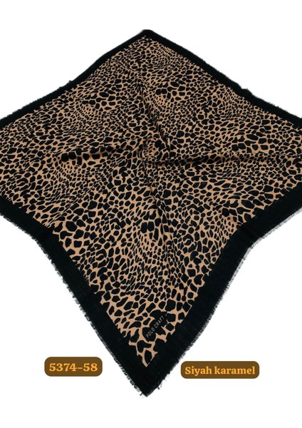 5374 Flamlı Pamuk Eşarp