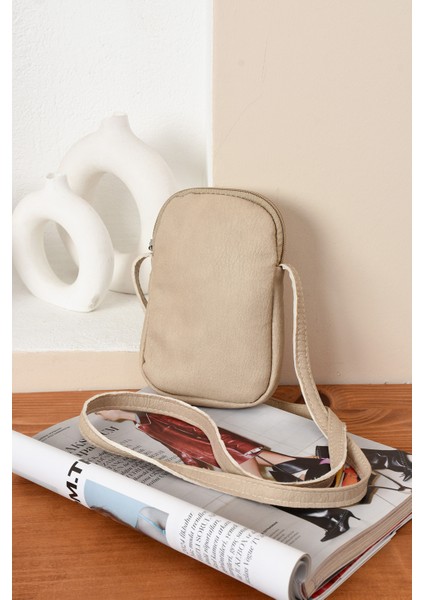 Lüks Günlük Telefonluk Anahtarlık Omuz Çantası Yumuşak Deri