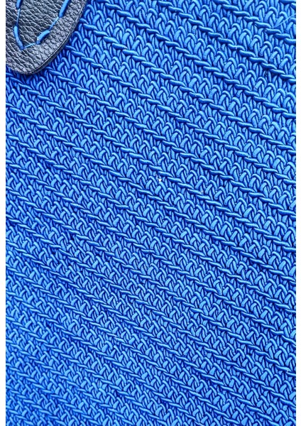 El Işi Örme Çanta / Mavi Makrome Ipi Ile Tığ Işi / Astarlı, Iç ve Dış Cepli (38X29) fiyatları