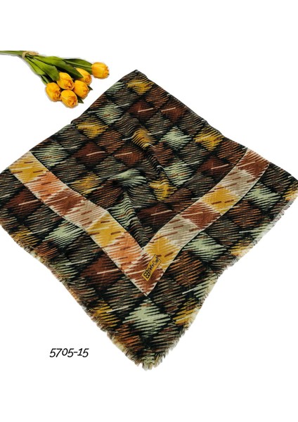 5705 Flamlı Pamuk Eşarp