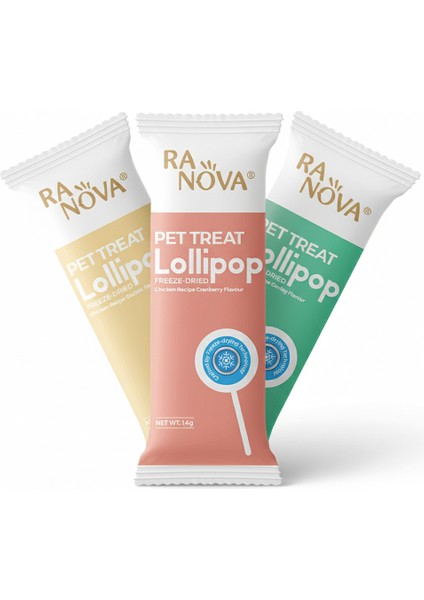 Karışık Lezzetli Lolipop 3x1.4gr