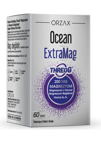 Extramag Threog 200 Mg Tablet 60'lı