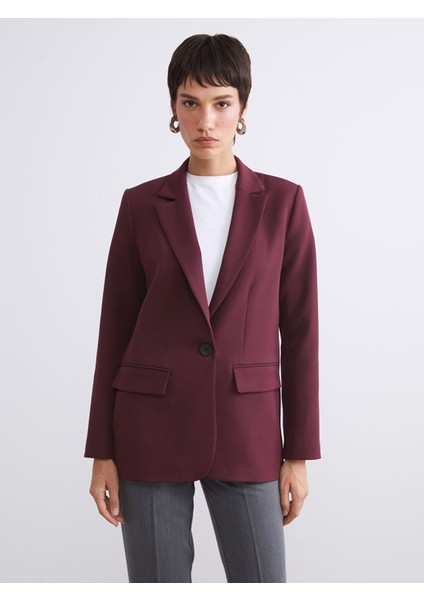 Yeni Sezon Krep Kadın Blazer Ceket