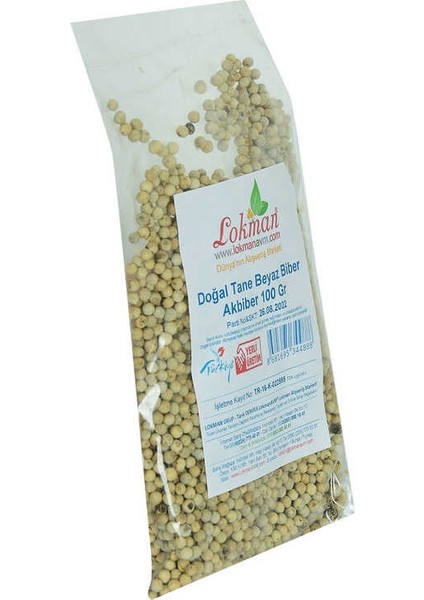 Doğal Tane Akbiber Beyaz Biber Beyaz Karabiber 100 gr Paket fırsatları