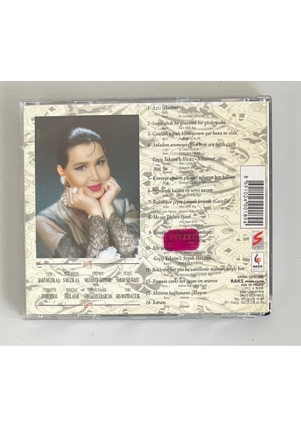 Bülent Ersoy Alaturka 1995 CD (Orijinal Dönem Baskı Cd) modelleri