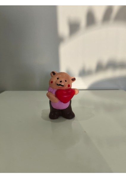 Kalpli Ayıcık - Dekoratif Ev Aksesuarı