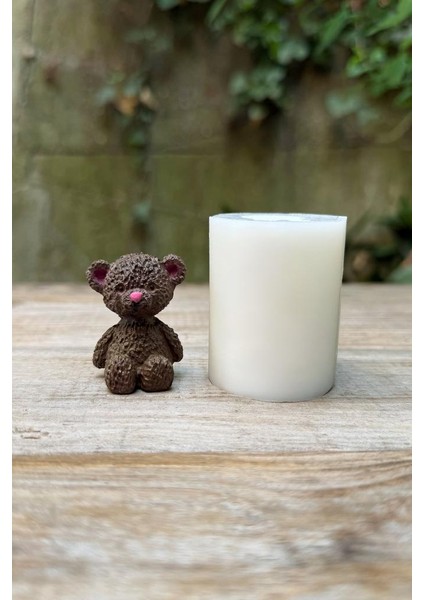 Tüylü Ayı Mini Silikon Mum Kalıbı fiyatları