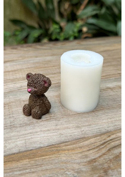 Tüylü Ayı Mini Silikon Mum Kalıbı indirimleri