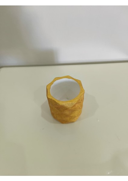 Geometrik Kaktüs Skulent Saksısı - Dekoratif Ev Aksesuarı