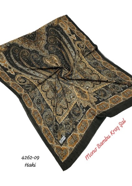 4262 Mono Bambu Kraş Şal