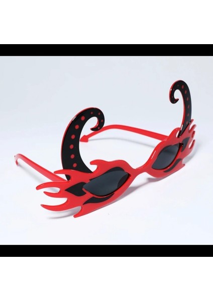 Kırmızı Alevli Parti Gözlüğü fırsatları